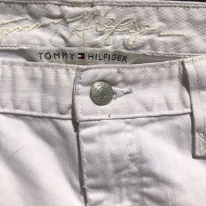Tommy Hilfiger White Low-Rise Jeans